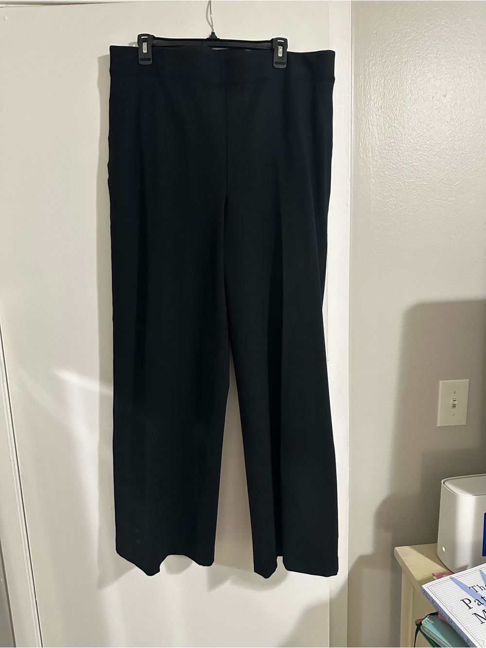 SPANX Black Leggings with Red Branded Tag